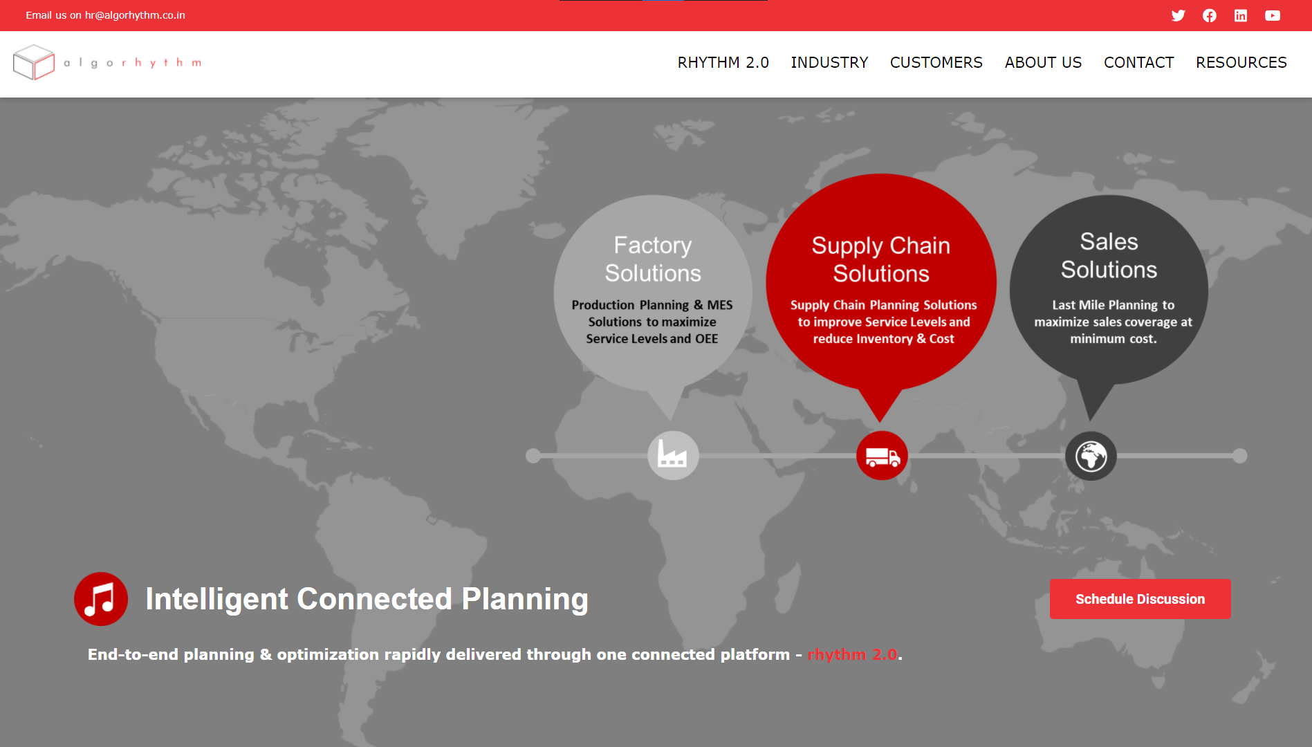 Algorhythm Tech Website [Designed by Dictum Media]